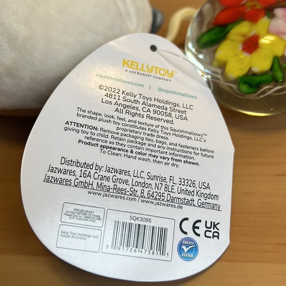 3.5" Clip Pax the Hamster NWT Squishmallows UltraSoft Stuffed Animal Toy Plush - Picture 4 of 6